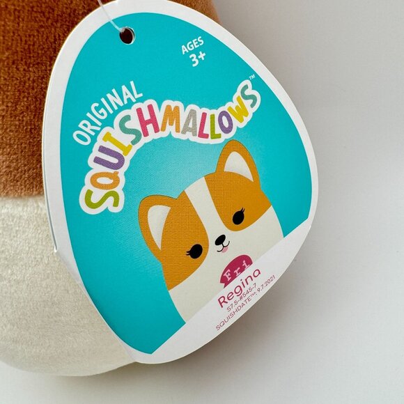 Squishmallows 8" Regina The Corgi Friend Valentines Day Plush - Picture 5 of 10